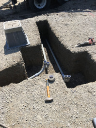 Conduit trenching - WI Airport
